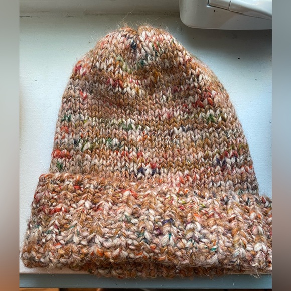 Madewell Multi-Color Knit Beanie Hat | EUC - Picture 1 of 5